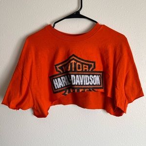 HARLEY DAVIDSON crop top